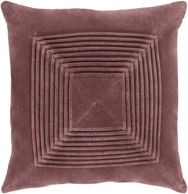 Sumneytown Plum Square Throw Pillow - Clearance