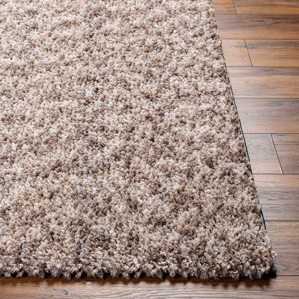 Fews Brown Plush Area Rug