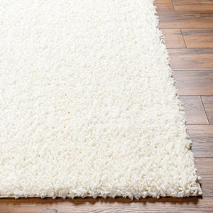 Fews Off White Plush Area Rug