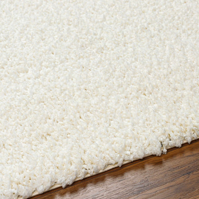 Fews Off White Plush Area Rug