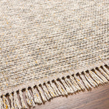Amiel Beige Hand Woven Area Rug - Clearance