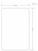 Sustinente Silver Gray Carved Mirror