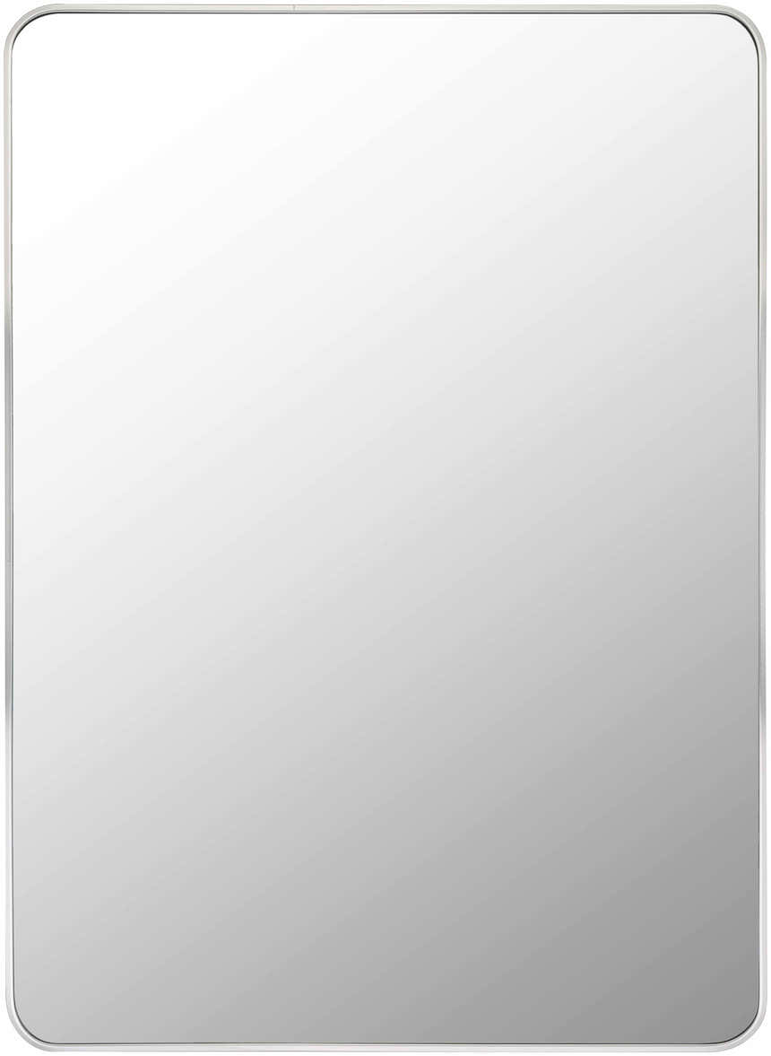 Sustinente Silver Gray Carved Mirror