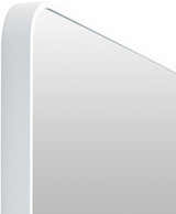 Sustinente White Carved Mirror - Clearance