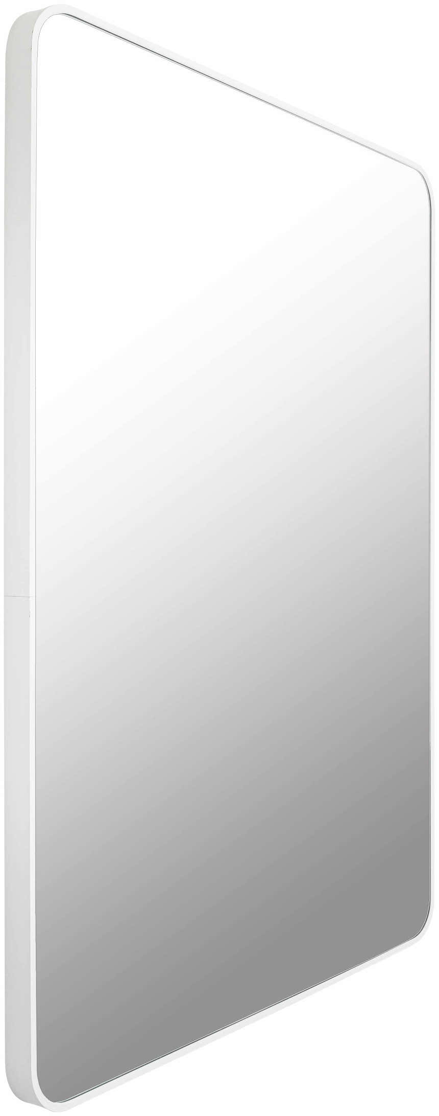 Sustinente White Carved Mirror - Clearance