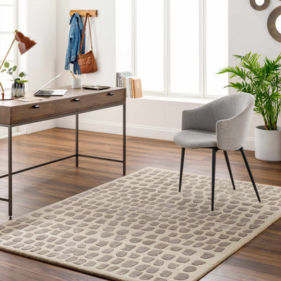 Arjan Beige Area Rug