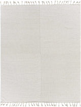 Abhay Cream Wool Area Rug - Clearance