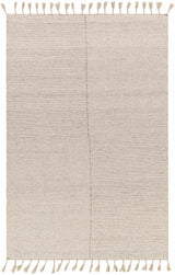 Abhay Beige Wool Area Rug - Clearance