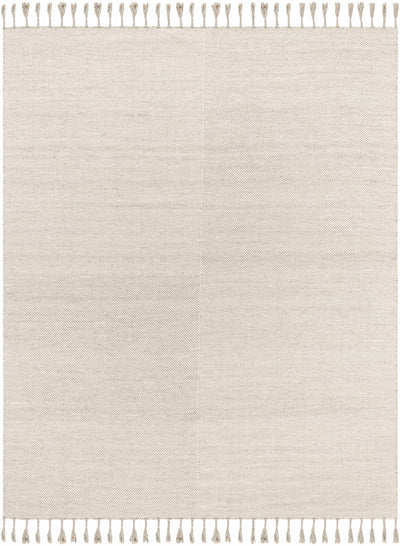 Abhay Beige Wool Area Rug