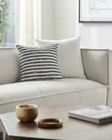 Lucia Off White Throw Pillow - Clearance