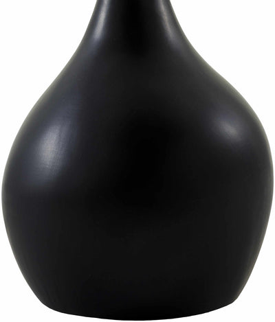 Sparanise Black Ceramic Table Lamp