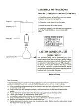 Sparanise Black Ceramic Table Lamp