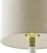 Sparanise Beige Ceramic Table Lamp
