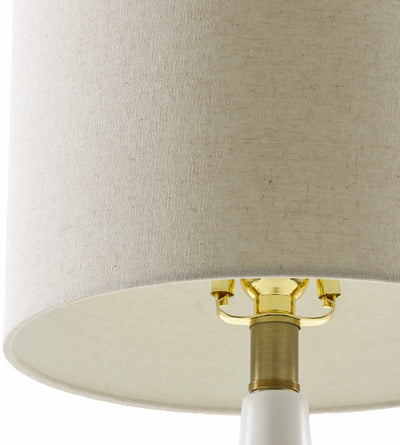 Sparanise Beige Ceramic Table Lamp