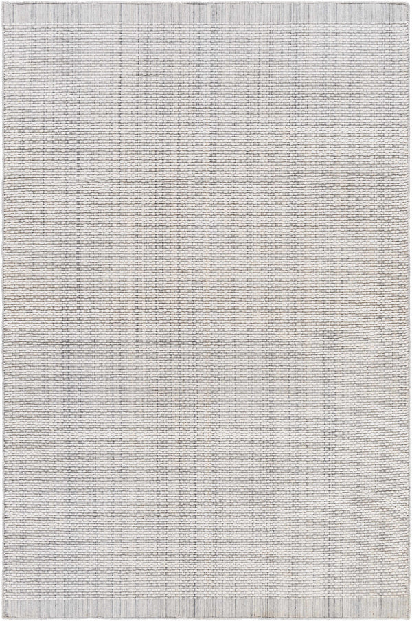 Yong Hand Loomed White Area Rug