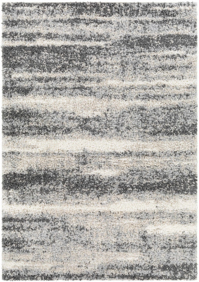 Taboc Abstract Gray Area Rug - Clearance