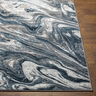 Tabogon Blue Marble Rug - Clearance