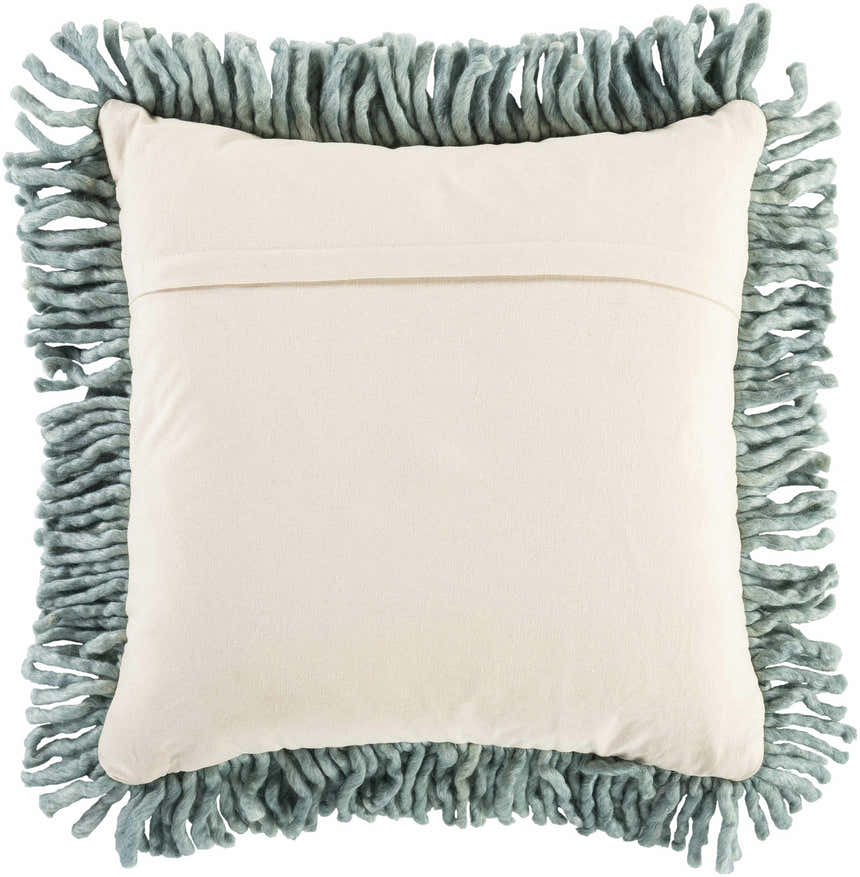 Talibon Pale Blue Square Throw Pillow - Clearance