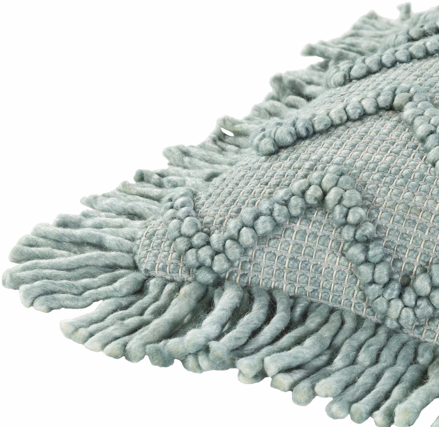 Talibon Pale Blue Square Throw Pillow - Clearance