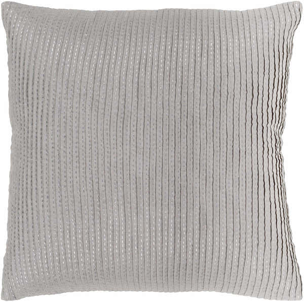 Taytay Gray Upholstered Elegance Bedding Euro Sham - Clearance
