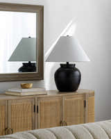 Tabuleiro Black Table Lamp