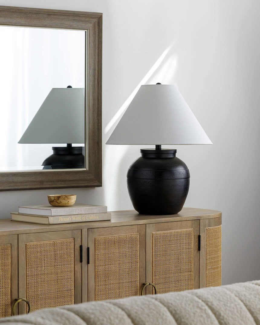 Tabuleiro Black Table Lamp