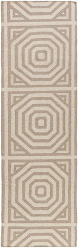Terlton Ivory Greek Geometric Rug - Clearance