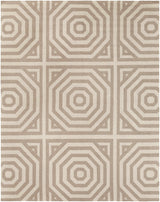 Terlton Ivory Greek Geometric Rug - Clearance