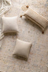 Anxo Cream Square Throw Pillow - Clearance