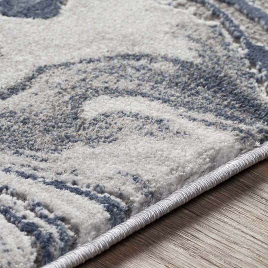 Moana Denim Blue Marble Area Rug – Boutique Rugs