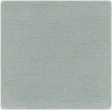 Brockton Solid Dusty Sage Wool Rug