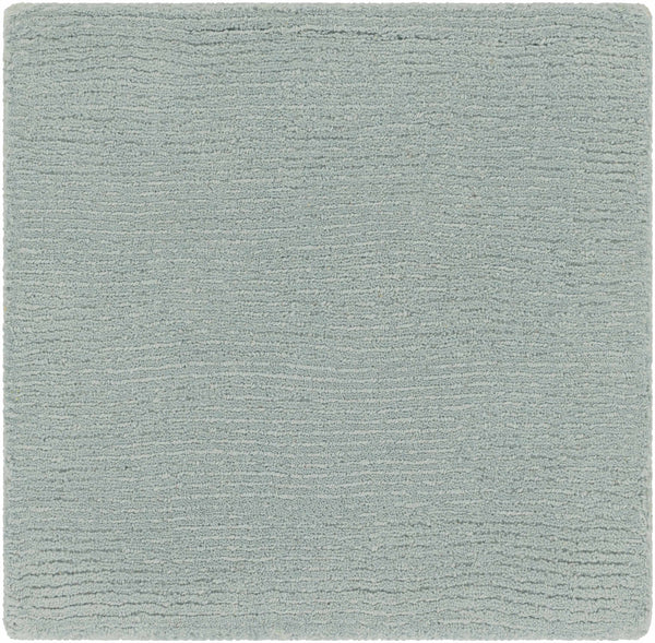 Brockton Solid Wool Dusty Sage Area Rug