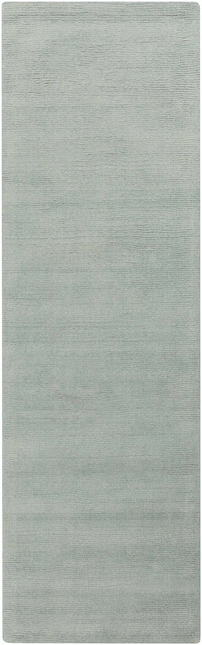 Brockton Solid Wool Dusty Sage Area Rug