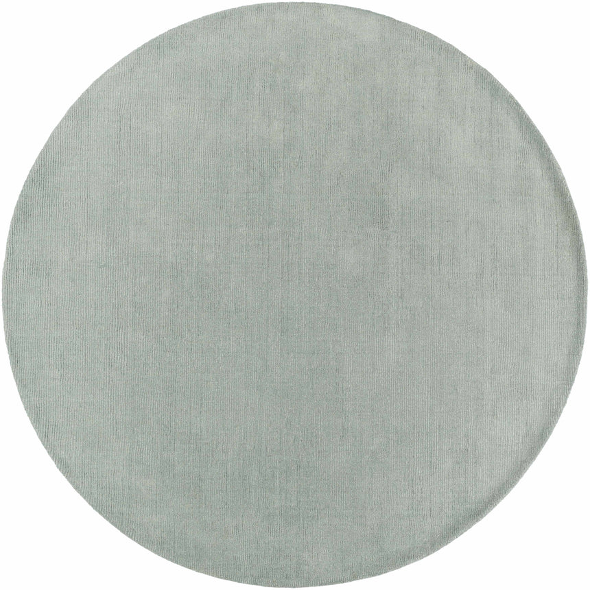 Brockton Solid Dusty Sage Wool Rug