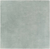 Brockton Solid Dusty Sage Wool Rug