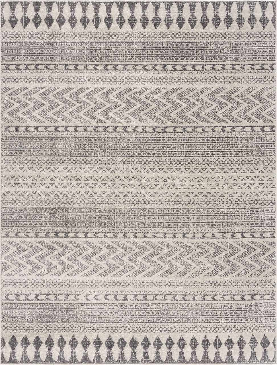 Tigri 2311 Ivory & Gray Aztec Rug