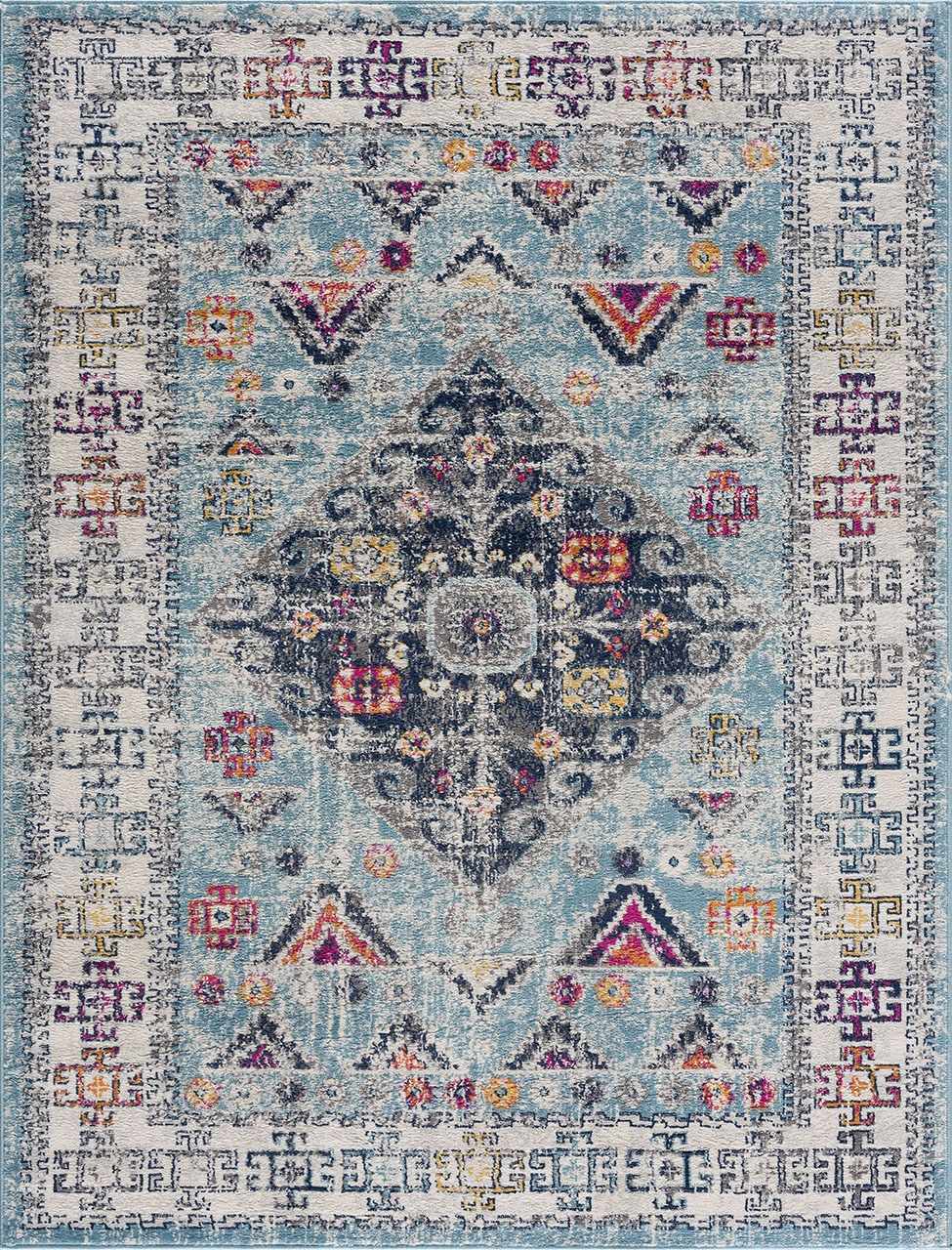 Tigris Turquoise 2314 Area Rug - Clearance
