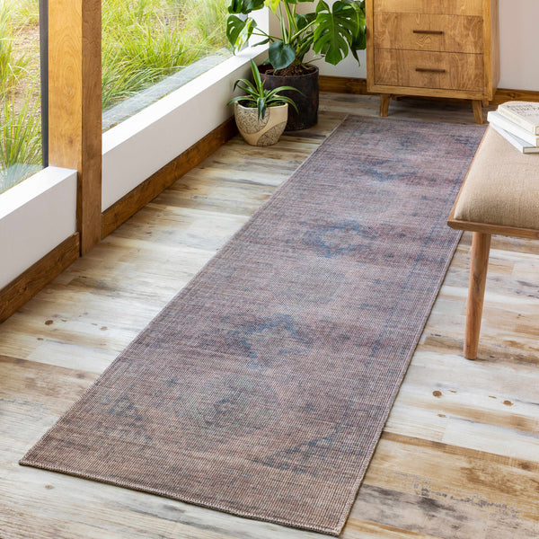 Tinalmud Washable Printed Jute Rug - Clearance