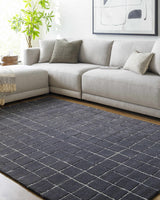 Toshi Jet Black Area Rug