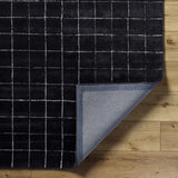 Toshi Jet Black Area Rug