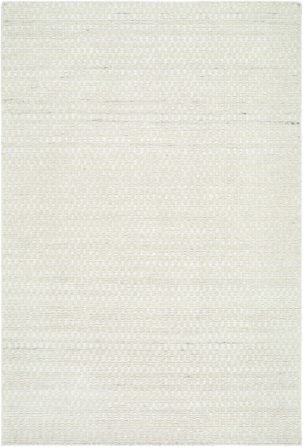 Tevah Siver Wool Rug