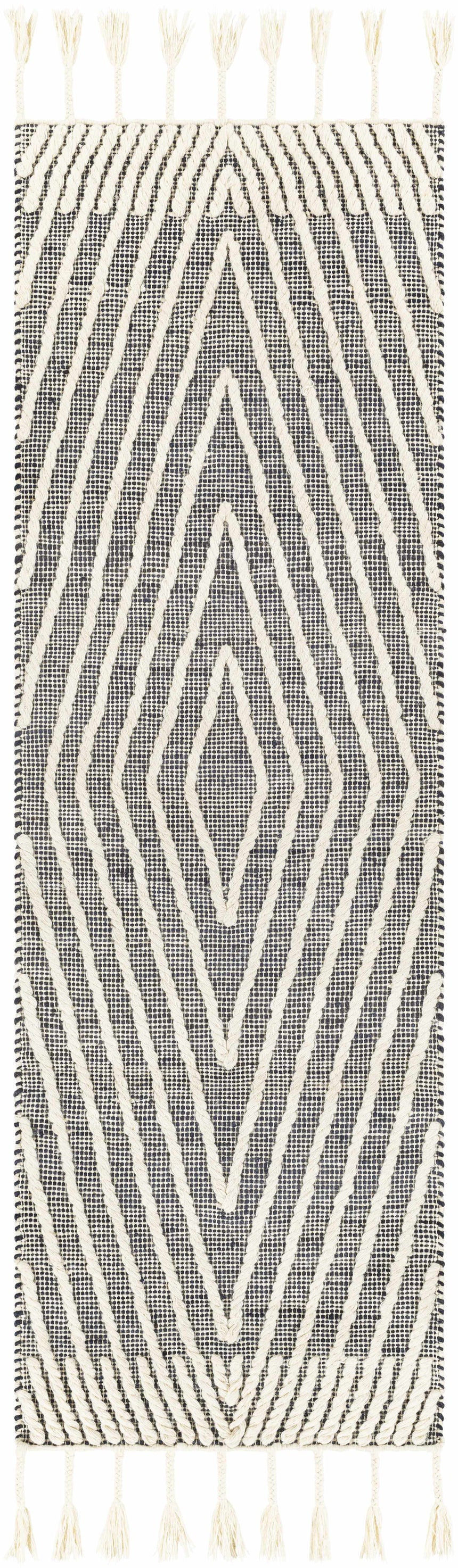 Tamayong Tasseled Jute&Wool Rug - Clearance