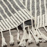 Tamayong Tasseled Jute&Wool Rug - Clearance