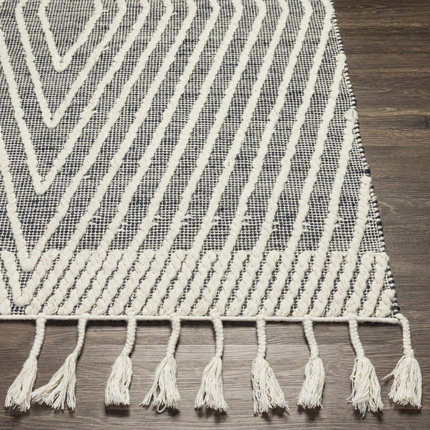 Tamayong Tasseled Jute&Wool Rug - Clearance