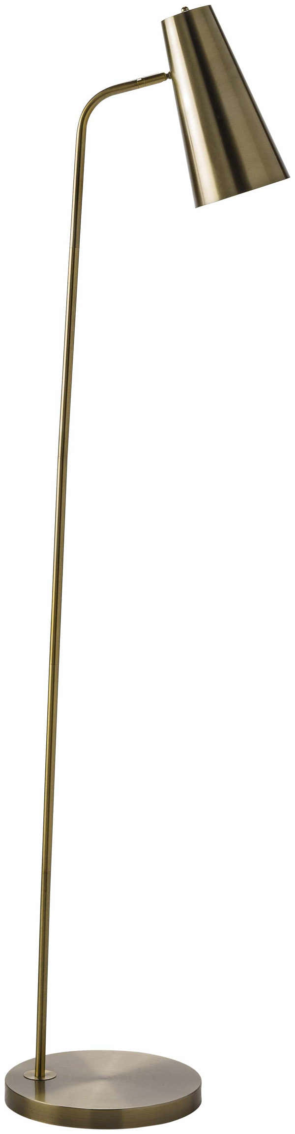Montacuto Metallic - Brass Floor Lamp