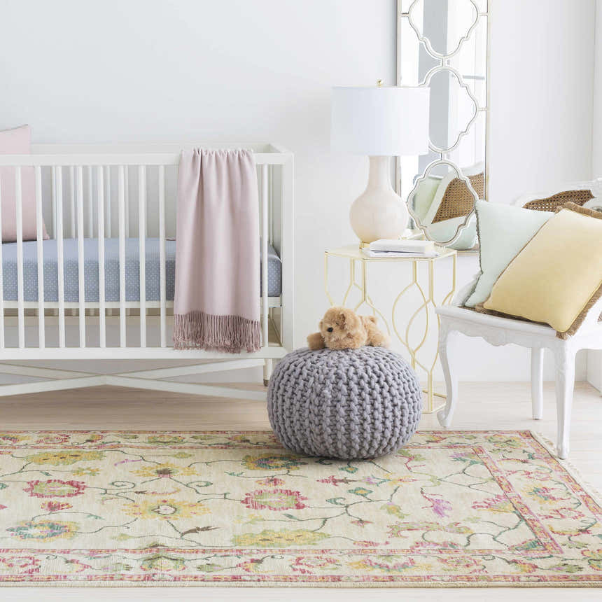 Temyasovo Wool Knitted Pouf - Clearance
