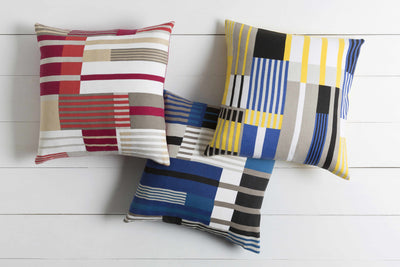 Belhaven Colorful Striped Geometric Throw Pillow - Clearance