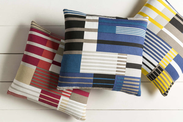 Belhaven Colorful Striped Geometric Throw Pillow - Clearance