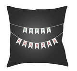 Taman Green Outdoor Throw Pillow