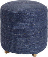 Savur Navy Ottoman Pouf